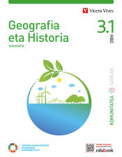 Portada de GEOGRAFIA ETA HISTORIA 3 (3.1-3.2) (KS)