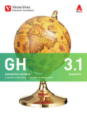 Portada de GH 3. País Vasco. Libro 1 GeografÍa, libro 2 Historia y separatas. (Aula 3D)