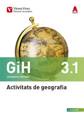 Portada de GIH 3 BALEARS ACT (GEOGRAFIA I HISTORIA) AULA 3D