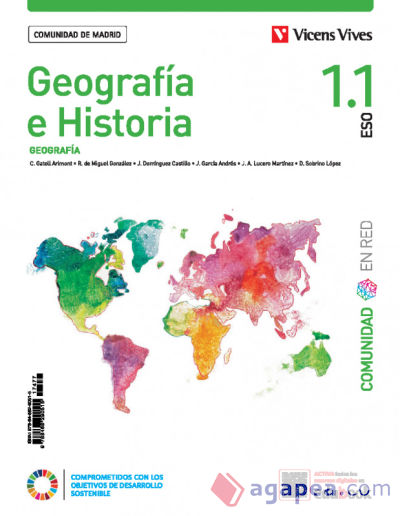 Geografía e Historia 1 (1.1-1.2+Separatas) Comunidad de Madrid (Comunidad en Red)