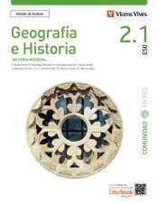 Portada de Geograf&iacute;a e Historia 2 (2.1, 2.2, 2.3) Regi&oacute;n de Murcia (Comunidad en Red)