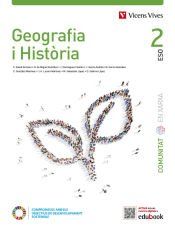 Portada de Geografia i Hist&ograve;ria 2 (Comunitat en Xarxa)