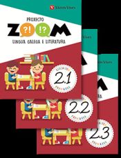 Portada de LINGUA 2 GALEGA E LITERATURA (2.1-2.2-2.3) ZOOM