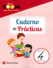 Portada de LINGUA 4 CADERNO DE PRACTICAS (ZOOM)