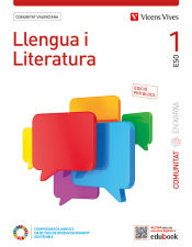 Portada de LLENGUA I LITERATURA 1 BL VC (COMUNITAT EX)