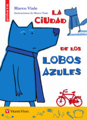 Portada de La ciudad de los lobos azules