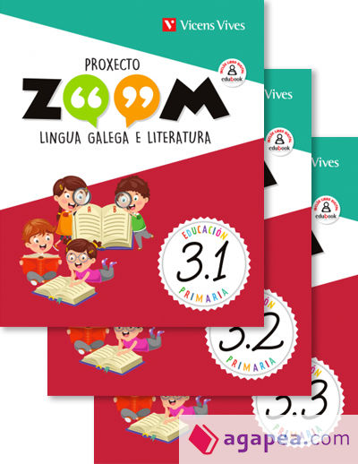 Lingua galega e Literatura 3. Libros 3.1-3.2-3.3 (Proyecto Zoom)