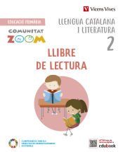 Portada de Llengua Catalana i Literatura 2. Llibre de lectura. (Comunitat Zoom)