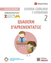 Portada de Llengua Catalana i Literatura 2. Quadern d'aprenentatge (Communitat Zoom)