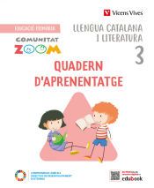 Portada de Llengua Catalana i Literatura 3. Quadern d'aprenentatge (Communitat Zoom)