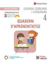 Portada de Llengua Catalana i Literatura 4. Quadern d'aprenentatge (Communitat Zoom)
