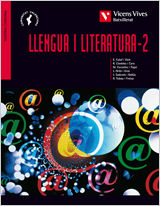 Portada de Llengua I Literatura 2 Valencia. Llibre De L'alumne. Llengua