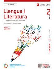 Portada de Llengua i Literatura 2 Illes Balears (Comunitat en Xarxa). Edici&oacute; per blocs