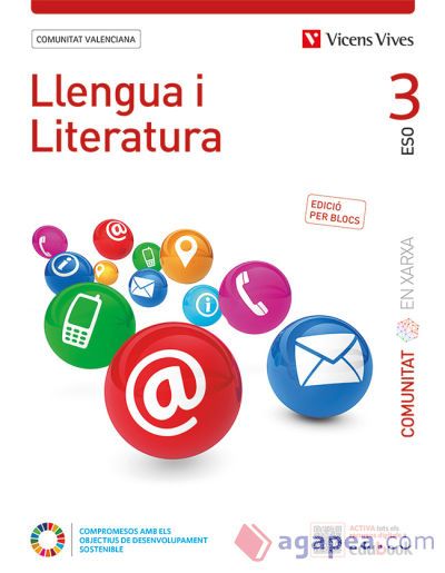 Llengua i Literatura 3 C. Valenciana (Comunitat en Xarxa). Edició per blocs Llengua i Literatura 3 C. Valenciana (Comunitat en Xarxa). Edició per blocs