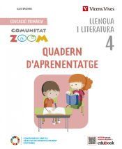 Portada de Llengua i Literatura 4 Illes Balears. Quadern d'aprenentatge (Communitat Zoom)