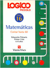 Portada de Logico Piccolo. Contar Hasta 60. Matematicas. Fichas