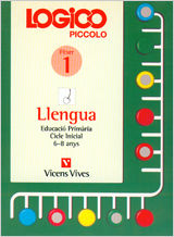 Portada de Logico Piccolo Llengua. Fitxer 1. Llengua. Fitxes