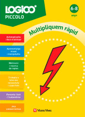 Portada de Logico Piccolo. Multipliquem ràpid (6-8 anys) 16 fitxes