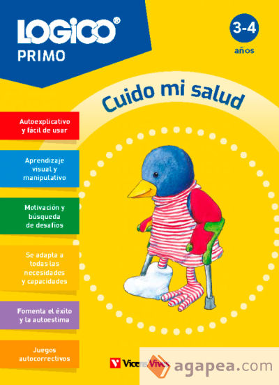 Logico Primo. Cuido mi salud. (3-4 años) 16 fichas