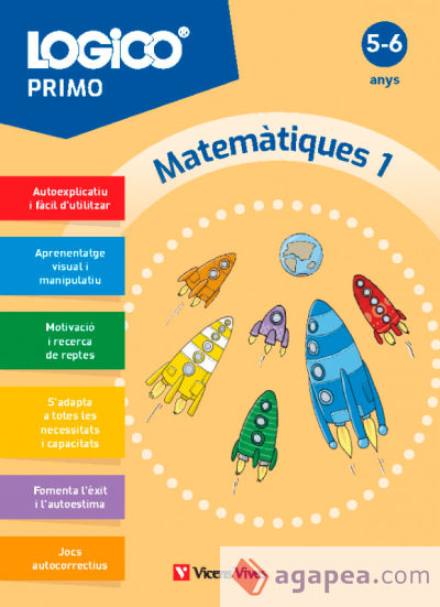 Logico Primo. Matemàtiques 1 (5-6 anys) 16 fitxes