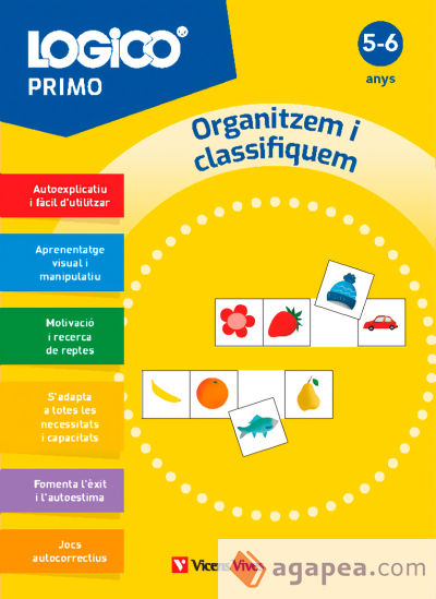 Logico Primo. Organitzem i classifiquem (5-6 anys) 16 fitxes