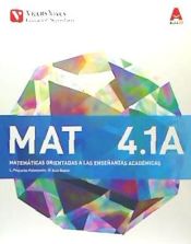 Portada de MAT 4 A TRIM (MATEMATICAS ACADEMICAS) AULA 3D