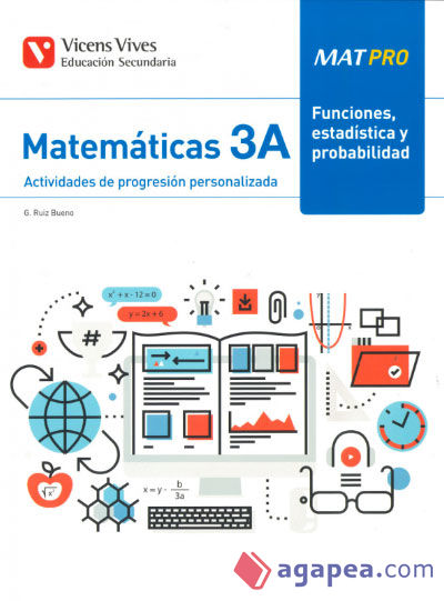 MAT PRO 3A FUNCIONES, ESTADISTICA Y PROBABILIDAD