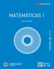 Portada de MATEMATICAS 1 BACH (COMUNIDAD EN RED)