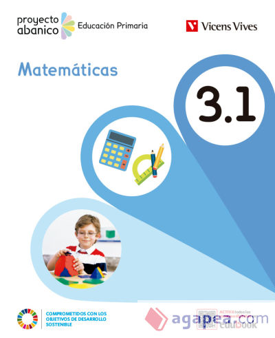 Matemáticas 3 Primaria, trimestral. Abanico