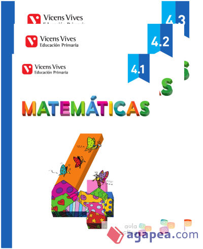 Matemáticas, 4º Primaria, Libro 1, 2 y 3