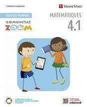 Portada de Matem&agrave;tiques 4 Comunitat Valenciana (4.1 - 4.2 - 4.3) (Comunitat Zoom)