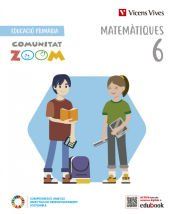 Portada de Matem&agrave;tiques 6 (Comunitat Zoom)