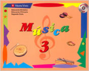 Portada de Musica 3.  Libro Del Alumno. Area De Expresion Artistica: