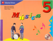 Portada de Musica 5. Libro Del Alumno. Area De Expresion Artistica: