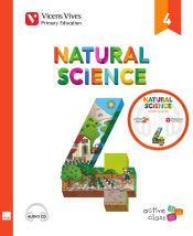 Portada de Natural Science, 4 Primary : class book