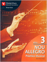 Portada de Nou Allegro 3. Prˆctica musical + Activitats