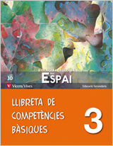 Portada de Nou Espai 3 Llibreta Competencies Basiques