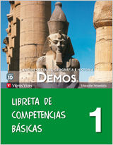 Portada de Nuevo Demos 1 Libreta Competencias Basicas