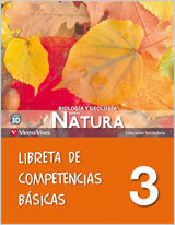 Portada de Nuevo Natura 3 Libreta Competencias Basicas