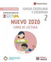 Portada de Nuevo Zozó 2 libro de lectura para Catalunya (Comunidad Zoom)