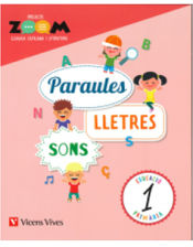 Portada de PARAULES, LLETRES I SONS (ZOOM) LLENGUA 1