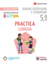 Portada de PRACTICALENGUA 5 TRIM ACTIVIDADES (COMUNIDAD ZOOM)