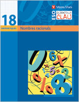 Portada de Quadern Clau Q-18. Nombres Racionals. Matematiques