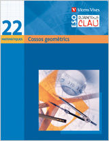 Portada de Quadern Clau Q-22 Cossos Geometrics. Matematiques