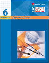 Portada de Quadern Clau Q-6 Geometria Basica I. Matematiques