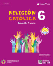 Portada de Religion 6 Primaria. Andalucía. Proyecto Lanikai