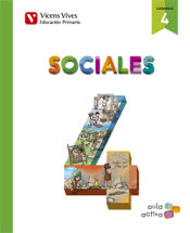 Portada de SOCIALES 4+ CANARIAS SEPARATA (AULA ACTIVA)