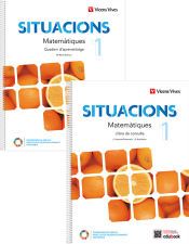 Portada de Situacions 1. Matem&agrave;tiques. Llibre de consulta i quadern d'aprenentatge