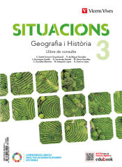 Portada de Situacions 3. Geografia i Història. Llibre de consulta i quadern d'aprenentatge