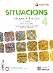 Portada de Situacions 4. Geografia i Història. Llibre de consulta